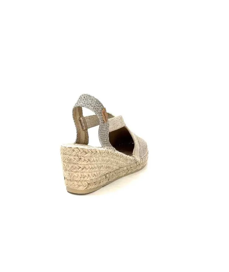Toni Pons Triton Textile Glitter Or*Femme Espadrilles