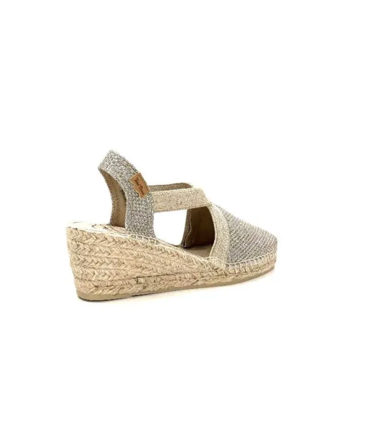 Toni Pons Triton Textile Glitter Or*Femme Espadrilles