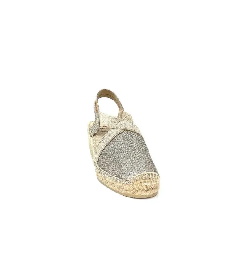 Toni Pons Triton Textile Glitter Or*Femme Espadrilles