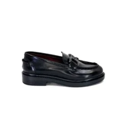 Triver Flight 709.06 Cuir Abrasivato Noir*Femme Mocassins
