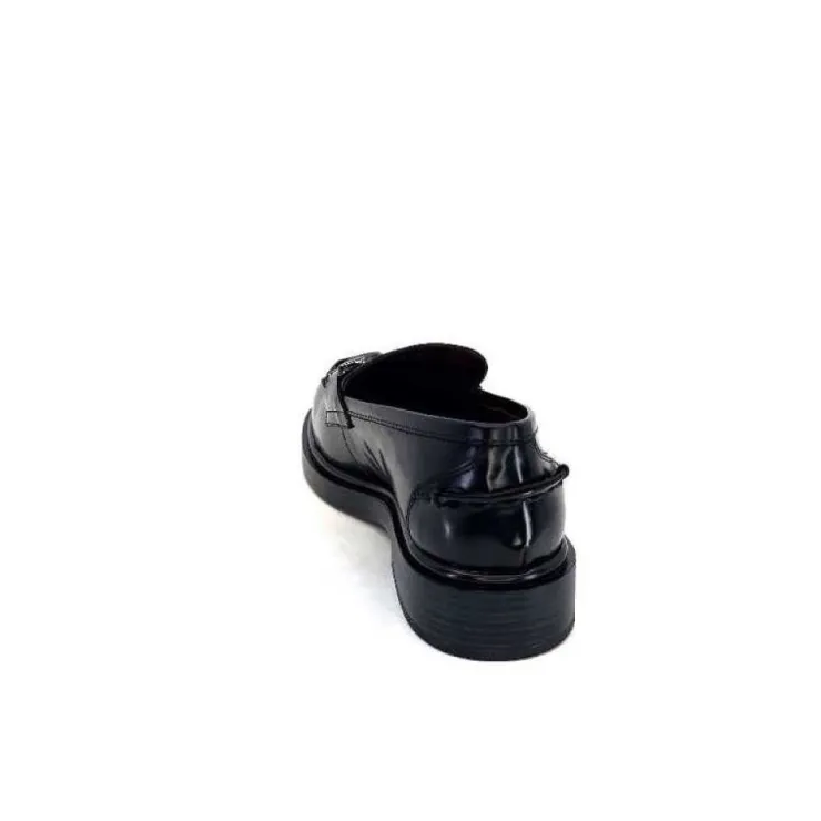 Triver Flight 709.06 Cuir Abrasivato Noir*Femme Mocassins