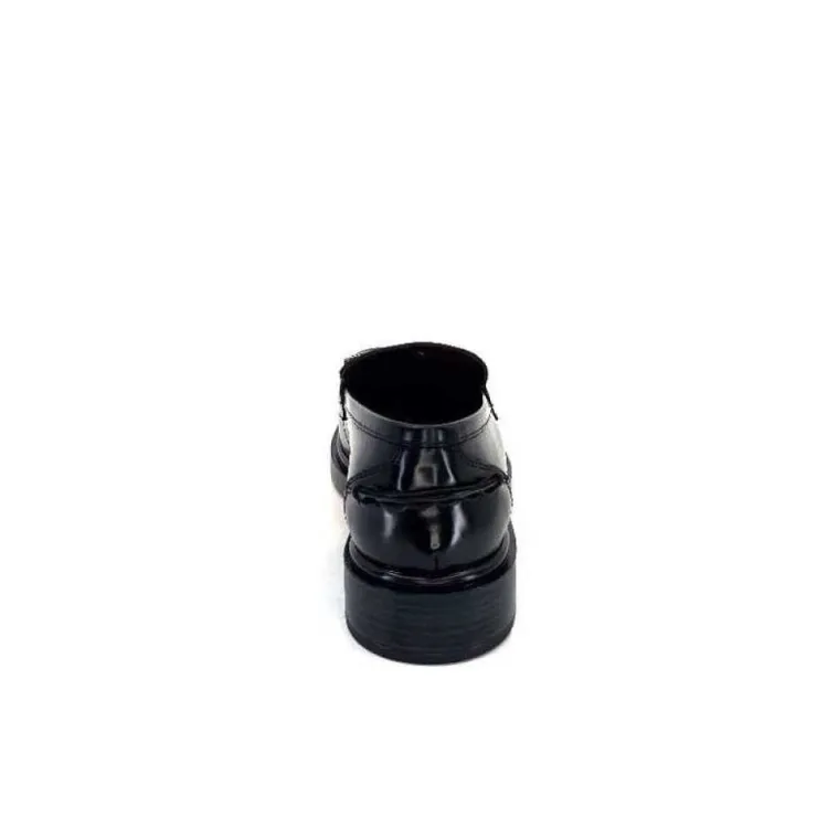 Triver Flight 709.06 Cuir Abrasivato Noir*Femme Mocassins