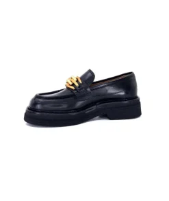 Triver Flight 482-11 Cuir Noir*Femme Mocassins