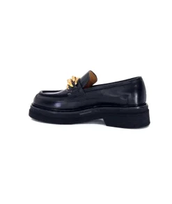 Triver Flight 482-11 Cuir Noir*Femme Mocassins