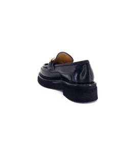 Triver Flight 482-11 Cuir Noir*Femme Mocassins