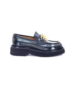 Triver Flight 482-11 Cuir Vert*Femme Mocassins