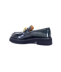 Triver Flight 482-11 Cuir Vert*Femme Mocassins
