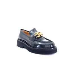 Triver Flight 482-11 Cuir Vert*Femme Mocassins