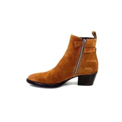 Triver Flight 702.04 Daim Marron Peach*Femme Bottines