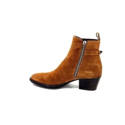 Triver Flight 702.04 Daim Marron Peach*Femme Bottines