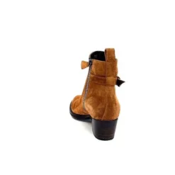 Triver Flight 702.04 Daim Marron Peach*Femme Bottines