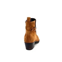 Triver Flight 702.04 Daim Marron Peach*Femme Bottines