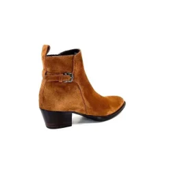 Triver Flight 702.04 Daim Marron Peach*Femme Bottines