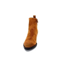 Triver Flight 702.04 Daim Marron Peach*Femme Bottines