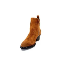 Triver Flight 702.04 Daim Marron Peach*Femme Bottines