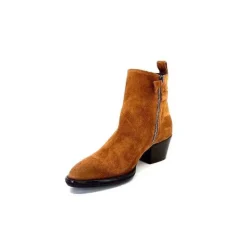 Triver Flight 702.04 Daim Marron Peach*Femme Bottines