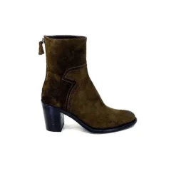 Triver Flight 706.03 Daim Olive*Femme Bottines