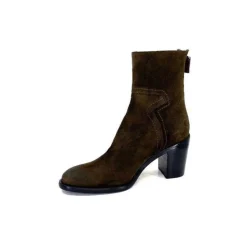 Triver Flight 706.03 Daim Olive*Femme Bottines