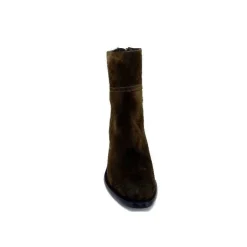 Triver Flight 706.03 Daim Olive*Femme Bottines