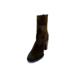 Triver Flight 706.03 Daim Olive*Femme Bottines