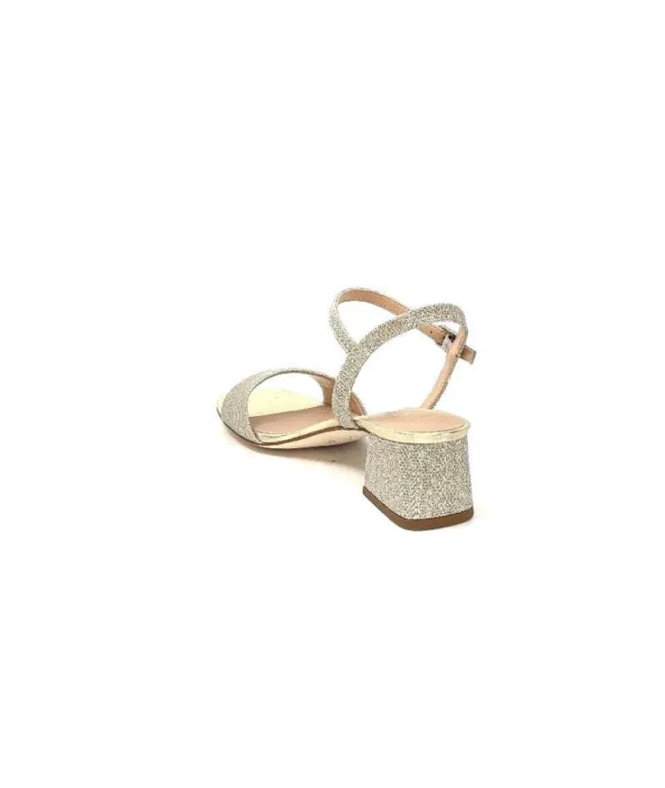 Unisa Kirk Eva Glitter Platine*Femme Sandales
