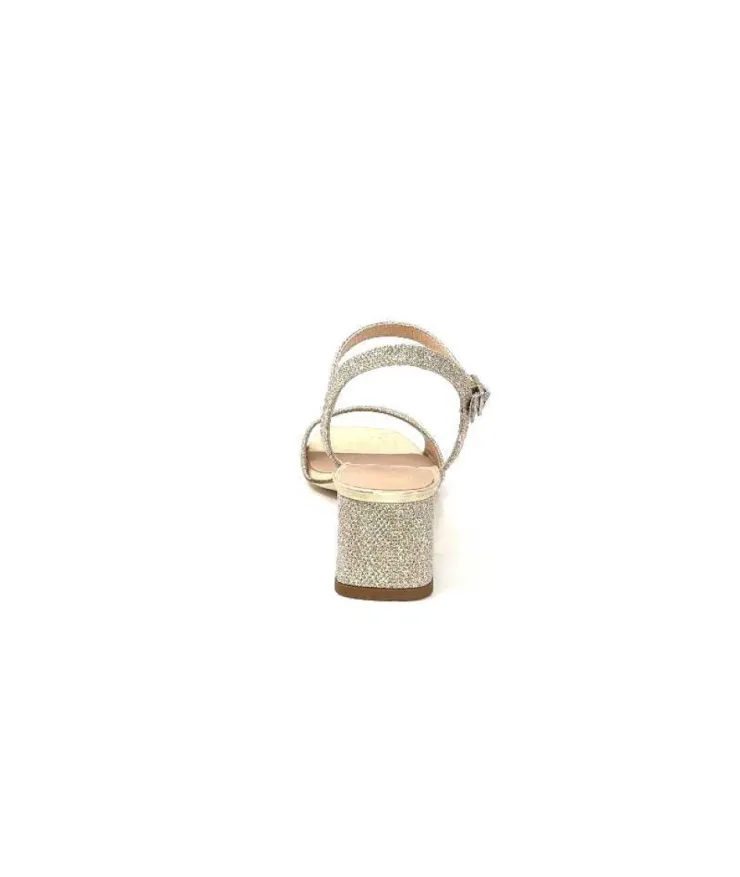 Unisa Kirk Eva Glitter Platine*Femme Sandales