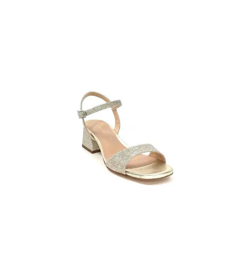 Unisa Kirk Eva Glitter Platine*Femme Sandales