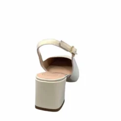 Unisa Lauri Cuir Vernis Creme*Femme Escarpins