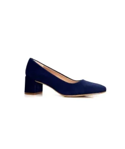 Unisa Lesat Daim Bleu Marine*Femme Escarpins