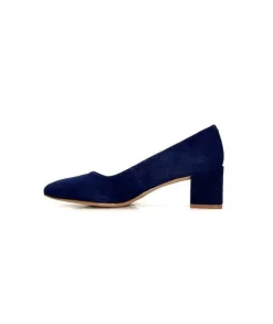 Unisa Lesat Daim Bleu Marine*Femme Escarpins