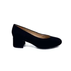 Unisa Loreal Ks Daim Noir*Femme Escarpins