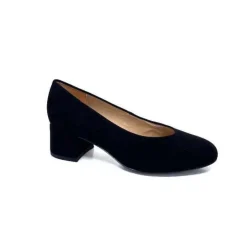Unisa Loreal Ks Daim Noir*Femme Escarpins