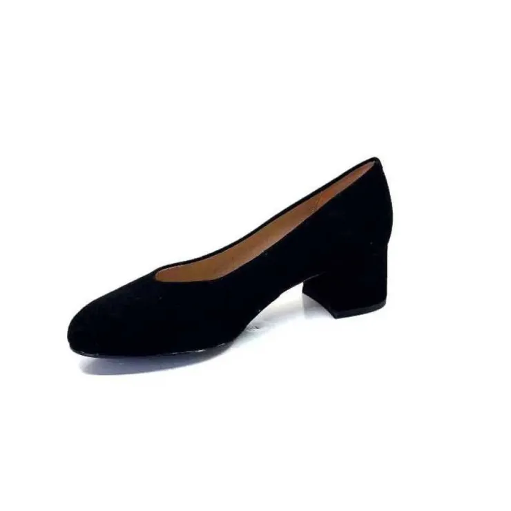 Unisa Loreal Ks Daim Noir*Femme Escarpins