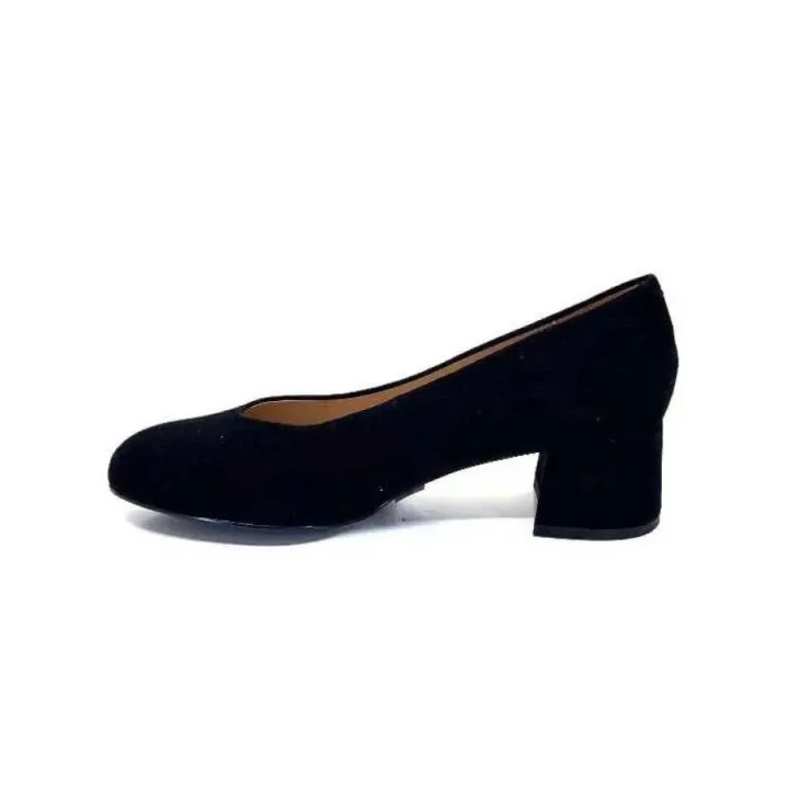 Unisa Loreal Ks Daim Noir*Femme Escarpins
