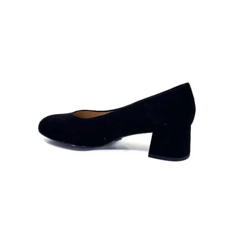 Unisa Loreal Ks Daim Noir*Femme Escarpins