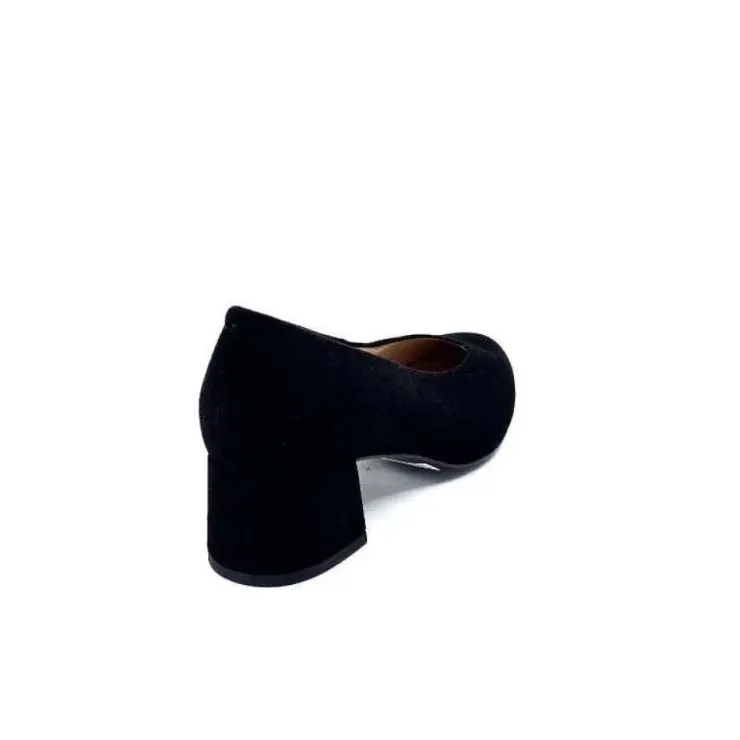 Unisa Loreal Ks Daim Noir*Femme Escarpins
