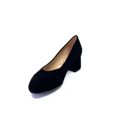 Unisa Loreal Ks Daim Noir*Femme Escarpins