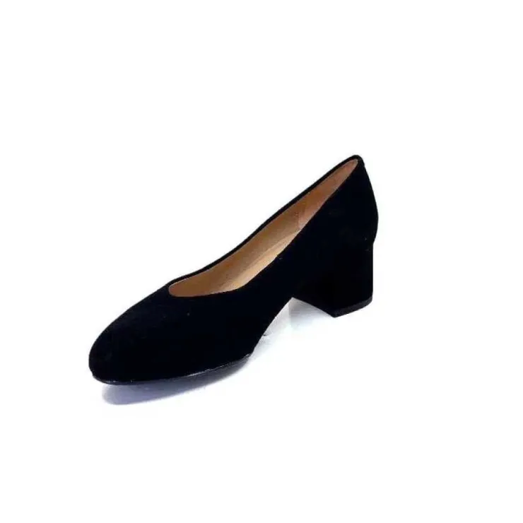 Unisa Loreal Ks Daim Noir*Femme Escarpins