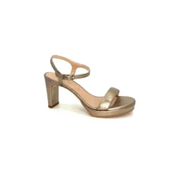 Unisa Soro Cuir Metal Bronze*Femme Sandales