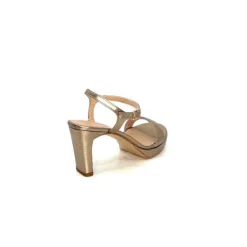 Unisa Soro Cuir Metal Bronze*Femme Sandales