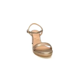 Unisa Soro Cuir Metal Bronze*Femme Sandales