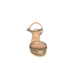 Unisa Soro Cuir Metal Bronze*Femme Sandales