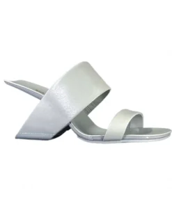 United Nude Loop Hi Cuir Gris*Femme Mules