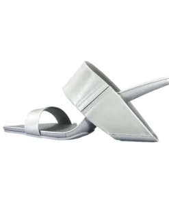 United Nude Loop Hi Cuir Gris*Femme Mules