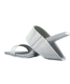 United Nude Loop Hi Cuir Gris*Femme Mules
