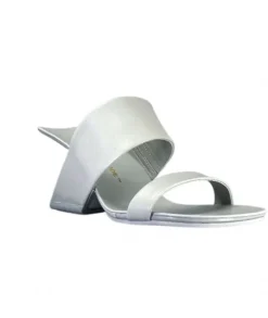 United Nude Loop Hi Cuir Gris*Femme Mules