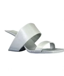 United Nude Loop Hi Cuir Gris*Femme Mules