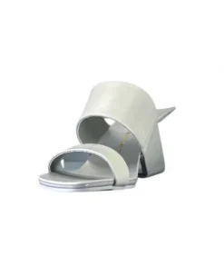 United Nude Loop Hi Cuir Gris*Femme Mules