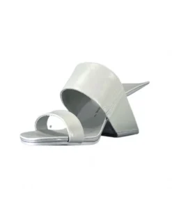 United Nude Loop Hi Cuir Gris*Femme Mules