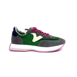 Victoria 1134105 Antracite & Vert*Femme Baskets